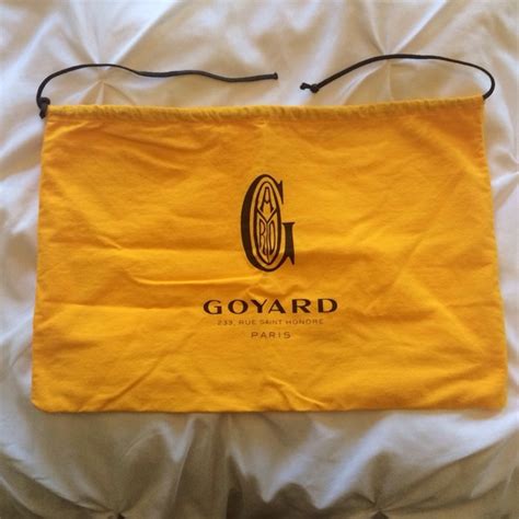 goyard dust bag for sale|Goyard handbags.